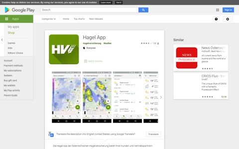 Hagel App - Apps on Google Play