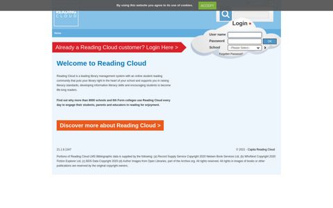 Reading Cloud: Home Page