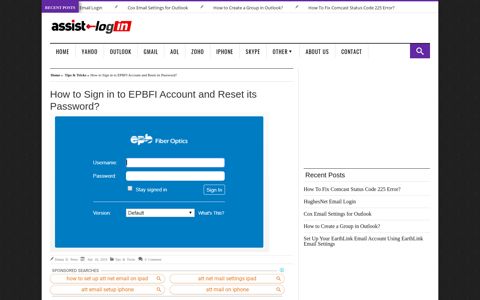 How to Register for EPBFI email Account and ... - Assist Login