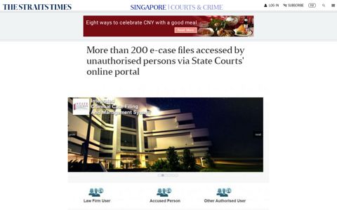 More than 200 e-case files accessed by unauthorised persons ...