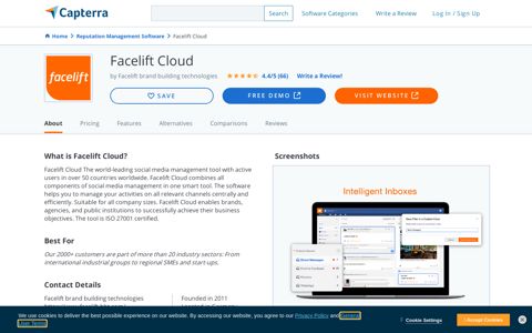 Facelift Cloud Reviews and Pricing - 2020 - Capterra