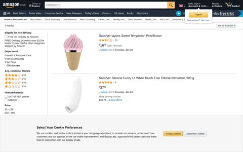 EIS-de - Clit Suckers / Sex Toys: Health ... - Amazon.co.uk