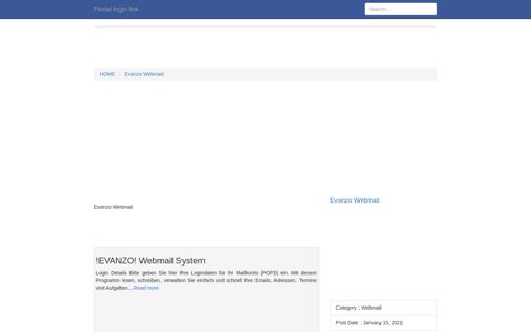 [LOGIN] Evanzo Webmail FULL Version HD Quality Webmail ...