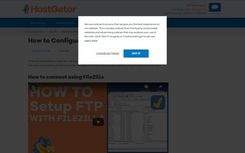 How to Configure FileZilla | HostGator Support