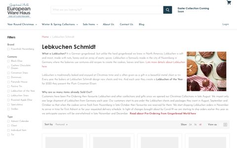 Lebkuchen Schmidt - Authentic Nuremberg Lebkuchen ...