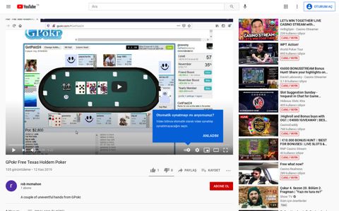 GPokr Free Texas Holdem Poker - YouTube