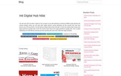 Inti Digital Hub Nilai
