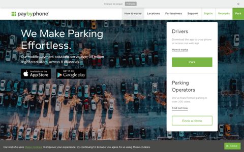 PayByPhone: Parking mobile app & payment solution