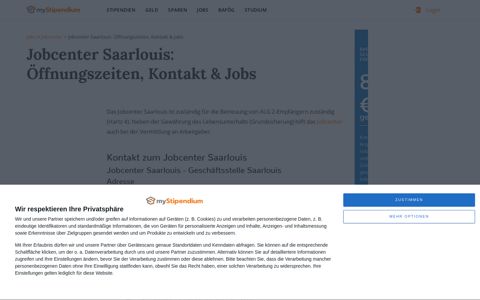 Jobcenter Saarlouis: Öffnungszeiten, Kontakt & Jobs ...