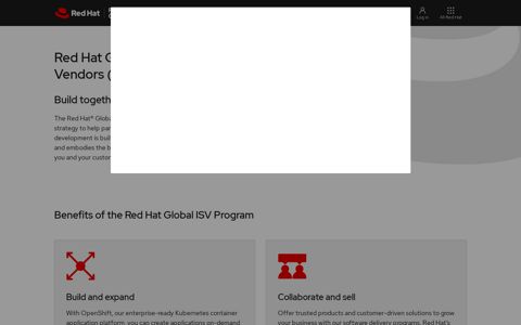 Red Hat Independent Software Vendors (ISV) Program