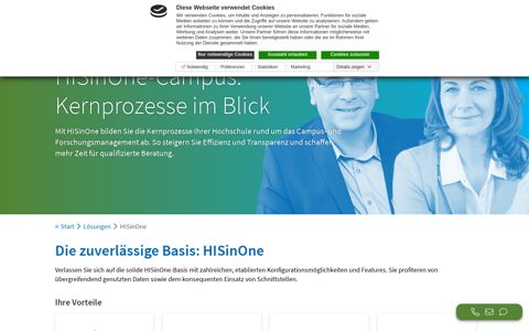 HISinOne | HIS Hochschul-Informations-System eG