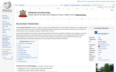 Hochschule Niederrhein – Wikipedia