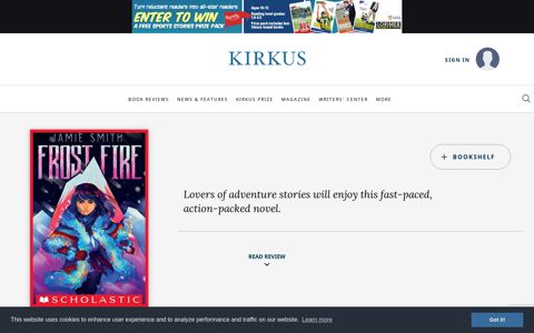 FROSTFIRE | Kirkus Reviews