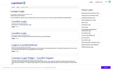 Lawnpro Login LawnPro Login - https://mob.lawnprosoftware ...