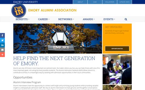 Help find the next generation of Emory. | Emory Alumni ...