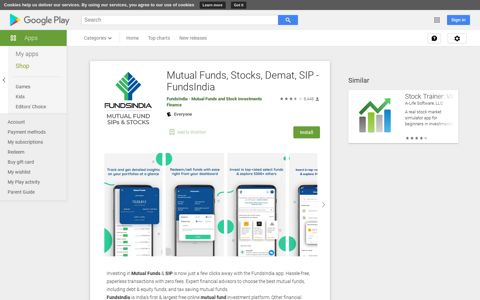 Mutual Funds, Stocks, Demat, SIP - FundsIndia - Apps on ...