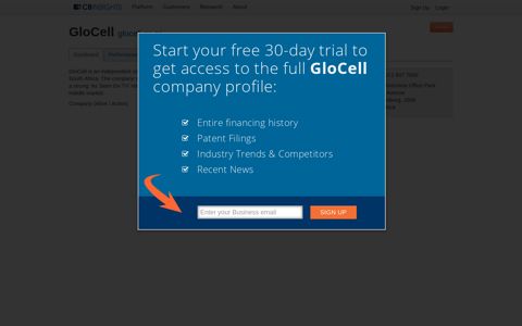 GloCell - CB Insights