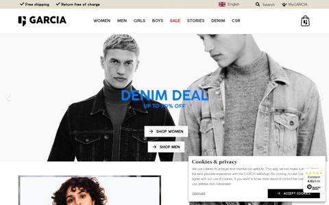 GARCIA Official webshop - The fashion brand with a denim ...