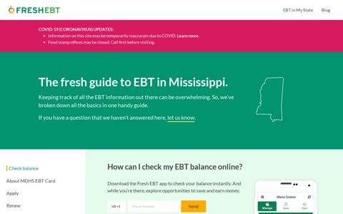 The Fresh Guide to EBT in Mississippi | Fresh EBT