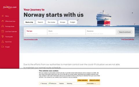 Fjord Line – travel by ferry between Norway, Denmark and ...