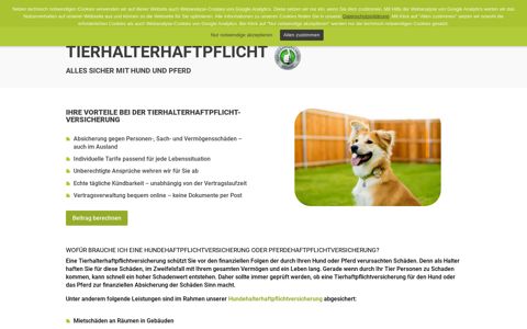 Tierhalterhaftpflicht | Neodigital Versicherung AG