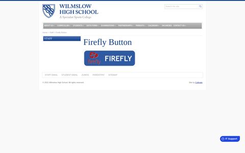 Firefly Button | Wilmslow High School