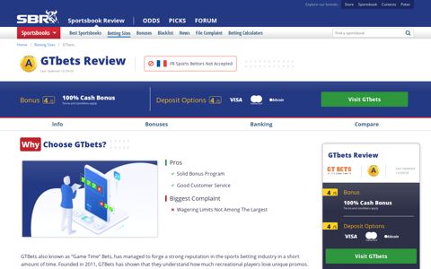 GTBets Review | Official GTBets Sportsbook Review 2020
