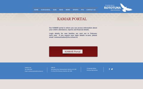 KAMAR Portal | rototuna-hs - Rototuna High Schools