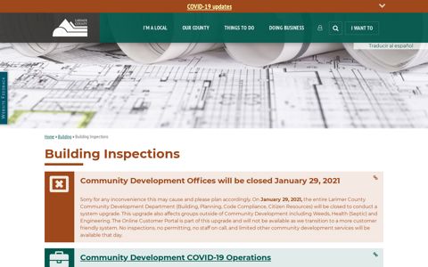 Building Inspections | Larimer County