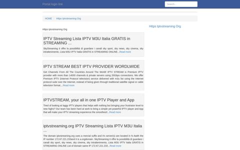 [LOGIN] Https Iptvstreaming Org FULL Version HD Quality ...