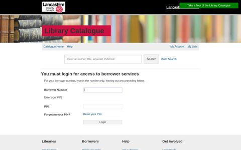 Library Catalogue - Capita Libraries