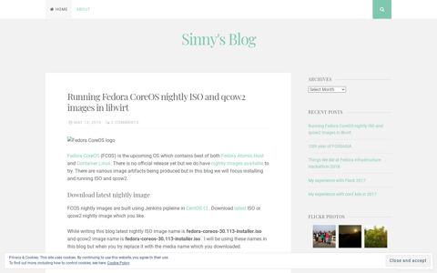 Sinny's Blog