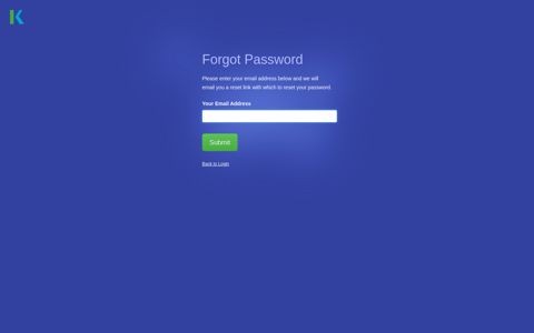 Forgot Password - Learning Management System