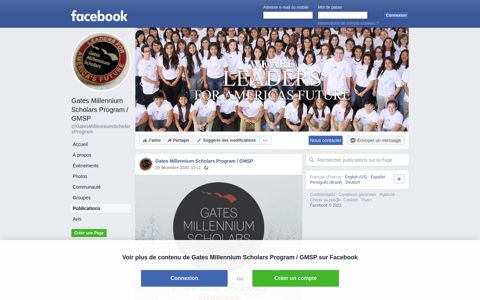 Gates Millennium Scholars Program / GMSP - Posts | Facebook