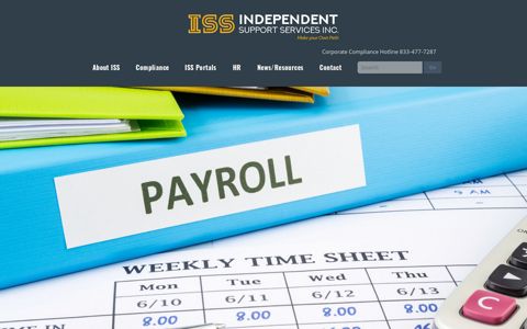 Payroll | Independent Support Services, Inc