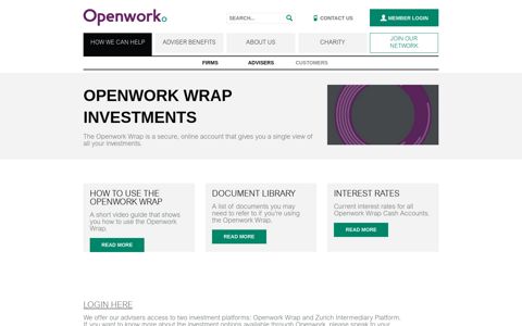 Openwork Wrap Investments | Openwork Financial Advice ...