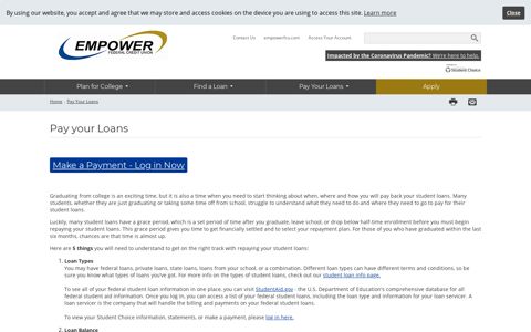 Pay your Loans | Empower Federal Credit Union
