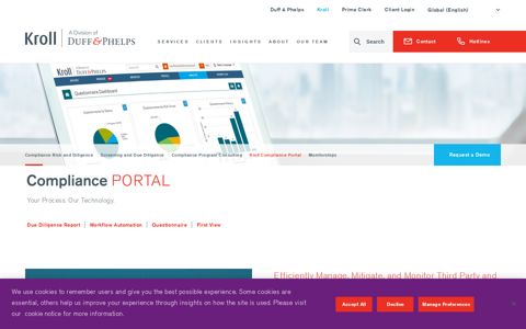 Kroll Compliance Portal | Compliance Risk and Diligence ...