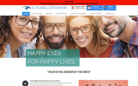 El Portal Optometry • Happy Eyes for Happy Lives, North ...