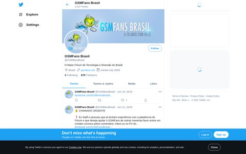 GSMFans Brasil (@GSMfansBrasil) | Twitter