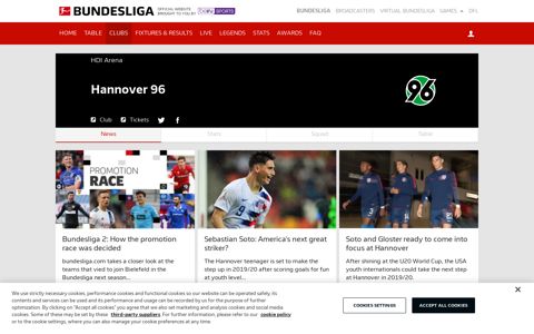 Hannover 96 | Club | Bundesliga