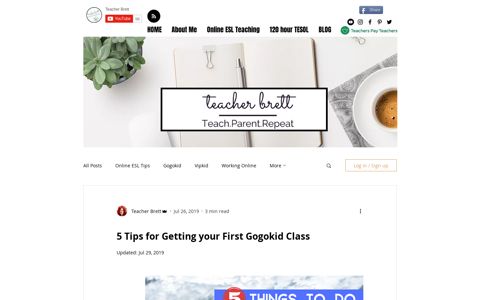 5 Tips for Getting your First Gogokid Class - Teacher Brett