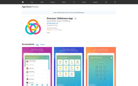 ‎Procare: Childcare App on the App Store