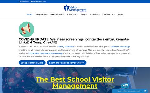 iVisitor Management Software System | Security Check-In ...