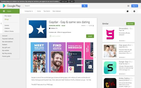 Gaydar - Gay & same sex dating – Apps on Google Play