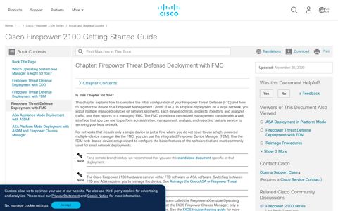 Cisco Firepower 2100 Getting Started Guide - Firepower ...