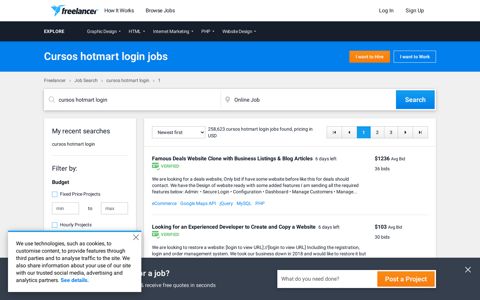 Cursos hotmart login Jobs, Employment | Freelancer