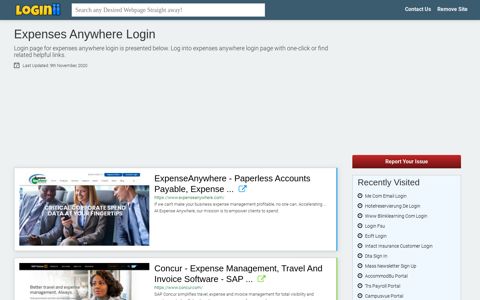 Expenses Anywhere Login - Loginii.com