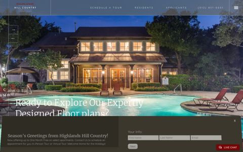 Highlands Hill Country: Apartments in South Austin, TX