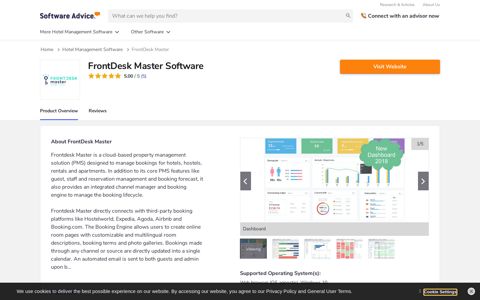 FrontDesk Master Software - 2020 Reviews, Pricing & Demo